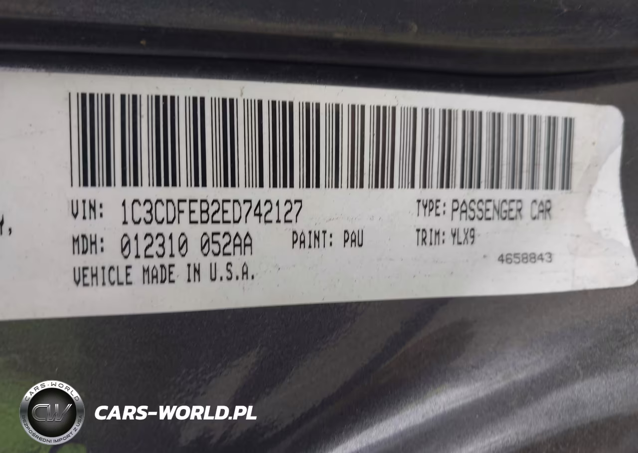 2014 Dodge Dart Gt VIN:1C3CDFEB2ED742127 - 9