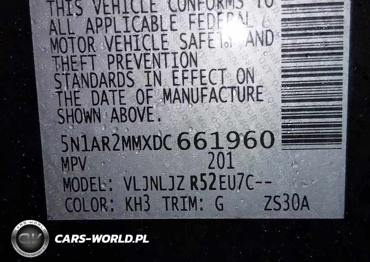 2013 Nissan Pathfinder Platinum VIN:5N1AR2MMXDC661960 - 9