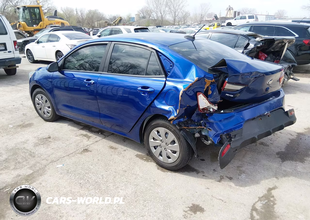 2018 Kia Rio S VIN:3KPA24AB9JE142393 - 3