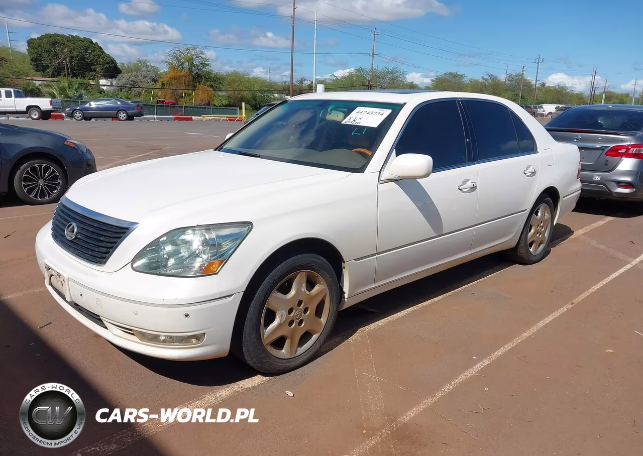 2004 Lexus Ls 430 VIN:JTHBN36F440172852 - 2