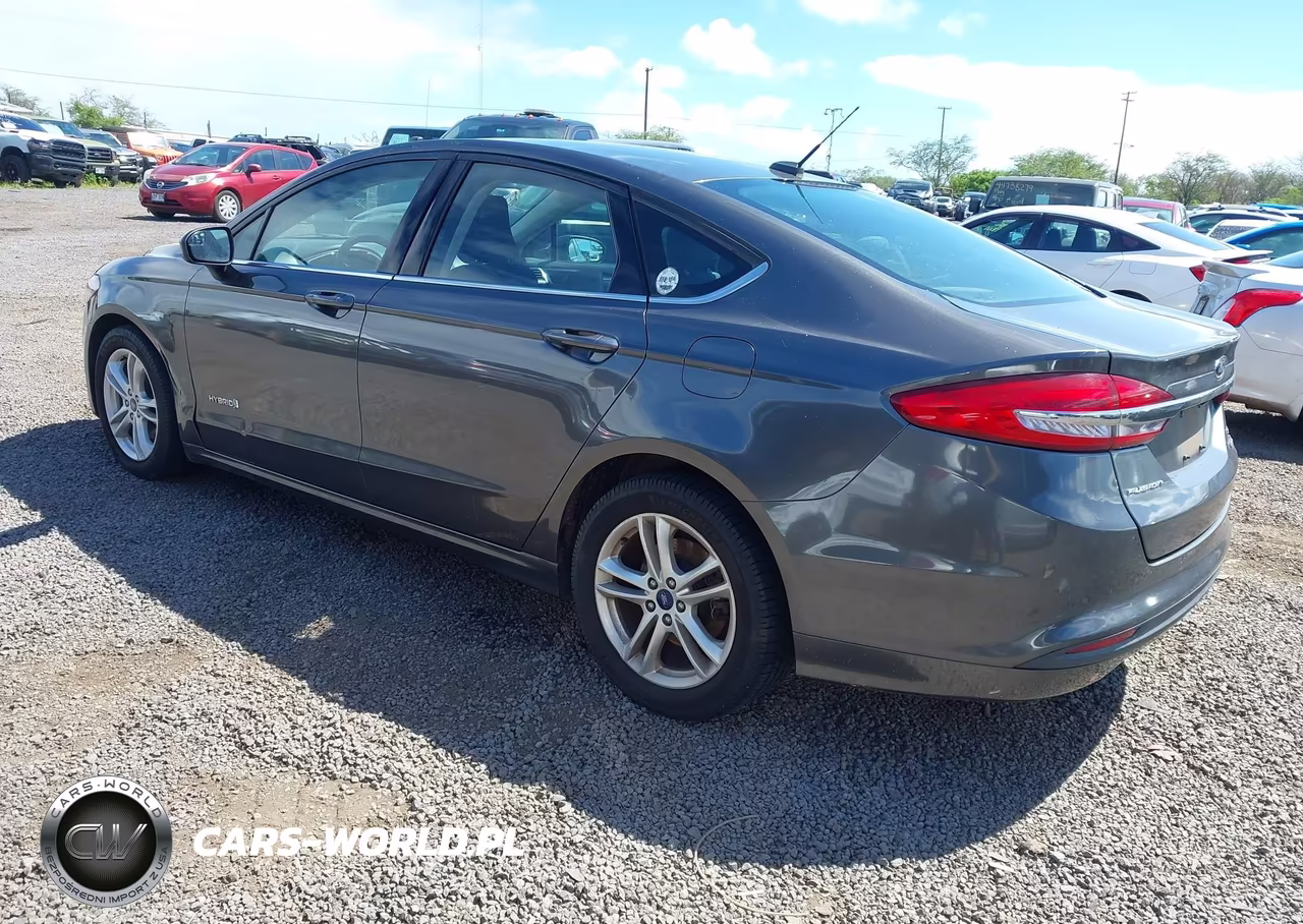 2018 Ford Fusion Hybrid Se VIN:3FA6P0LU0JR205331 - 3