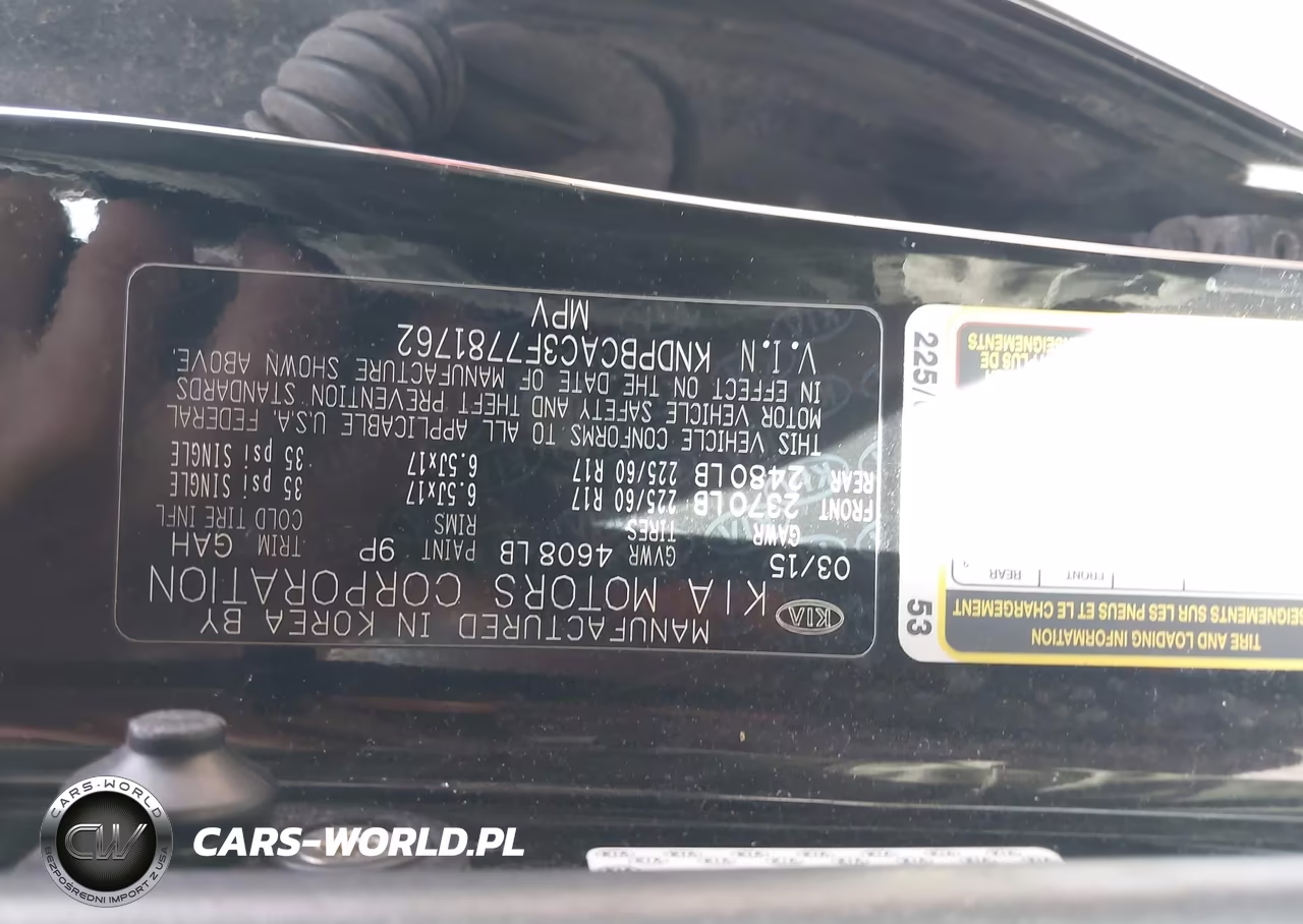 2015 Kia Sportage Lx VIN:KNDPBCAC3F7781762 - 9