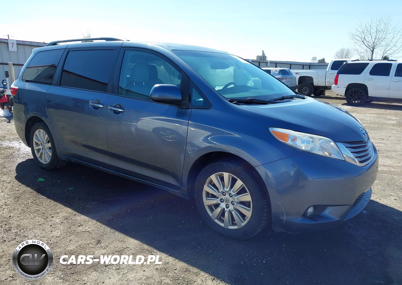 2017 Toyota Sienna Xle 7 Passenger