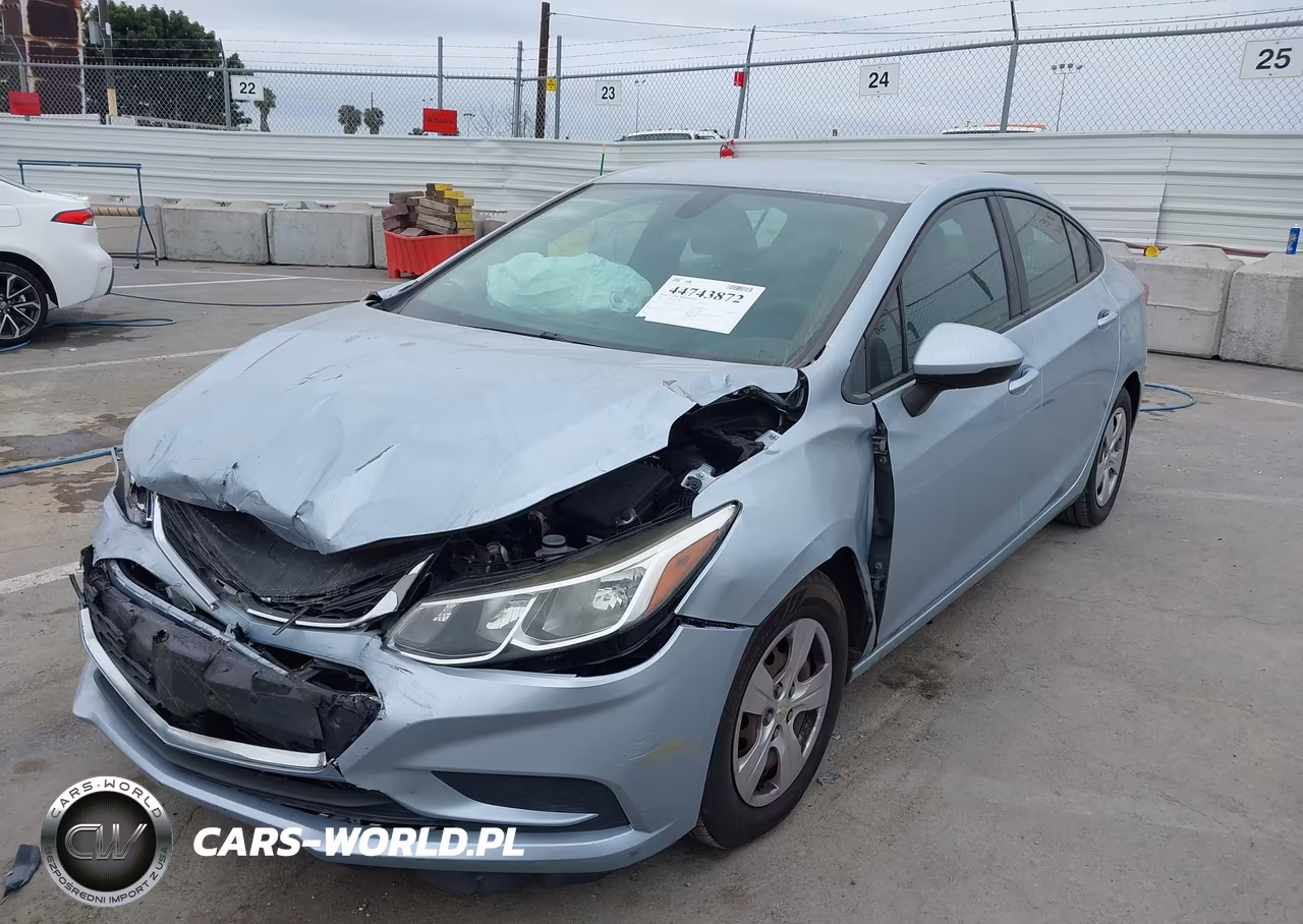 2017 Chevrolet Cruze Ls Auto VIN:1G1BC5SMXH7154353 - 2