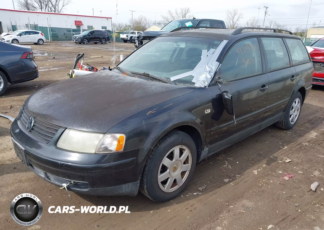 2000 Volkswagen Passat Gls V6 VIN:WVWND23B3YE324710 - 2