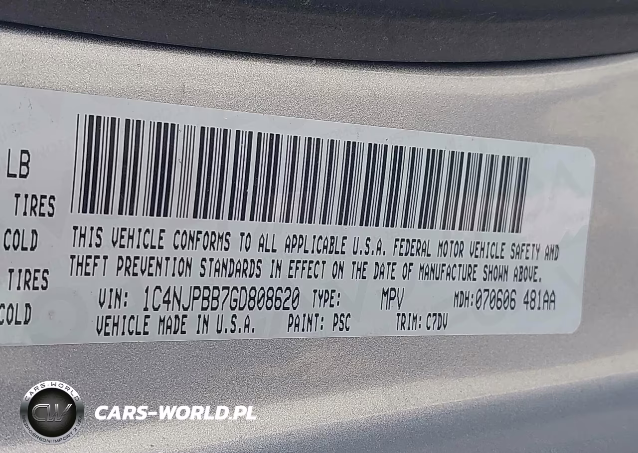 2016 Jeep Patriot Sport VIN:1C4NJPBB7GD808620 - 9