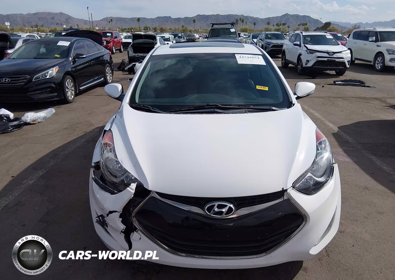 2013 Hyundai Elantra Se VIN:KMHDH6AE7DU001549 - 12