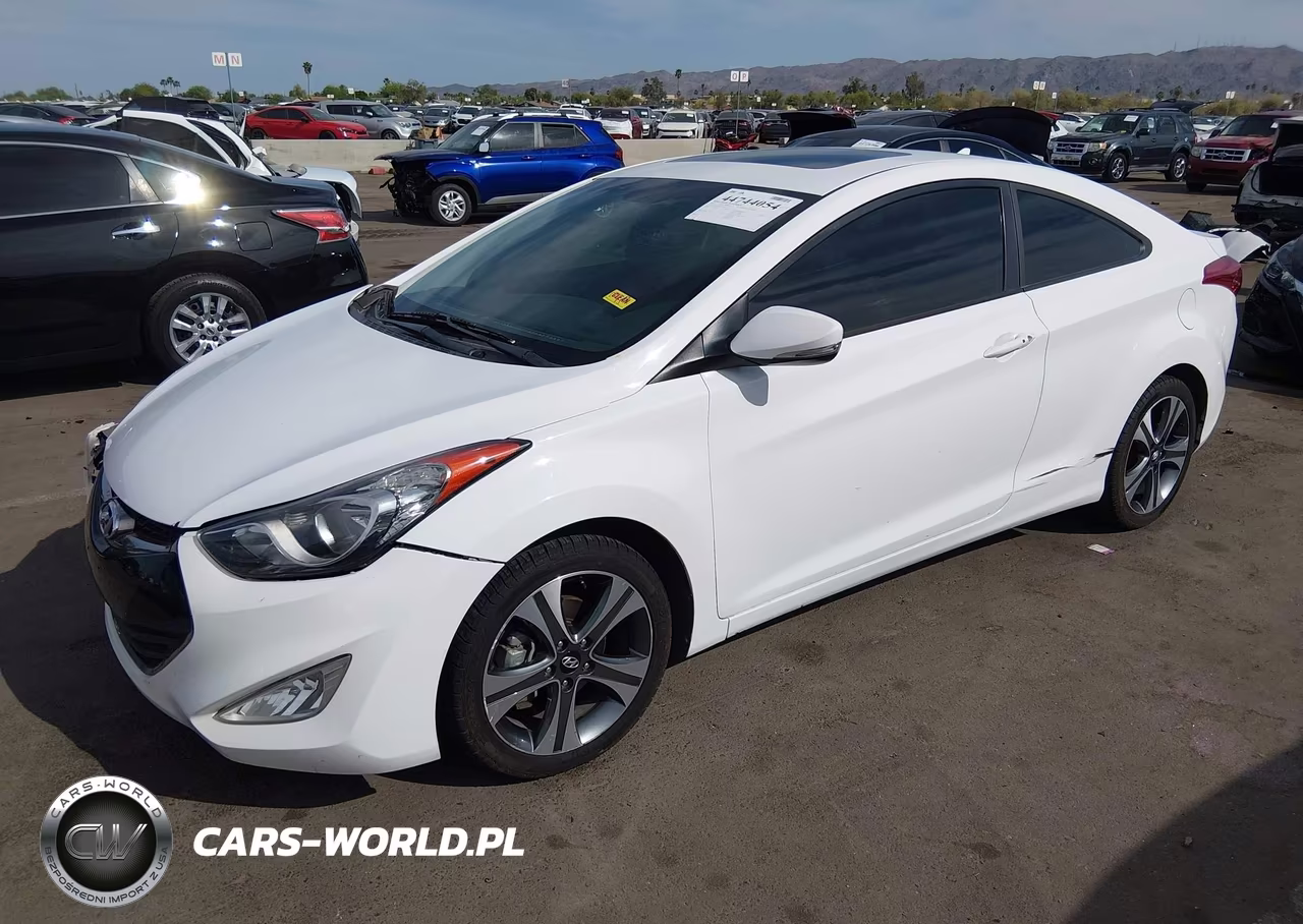 2013 Hyundai Elantra Se VIN:KMHDH6AE7DU001549 - 2