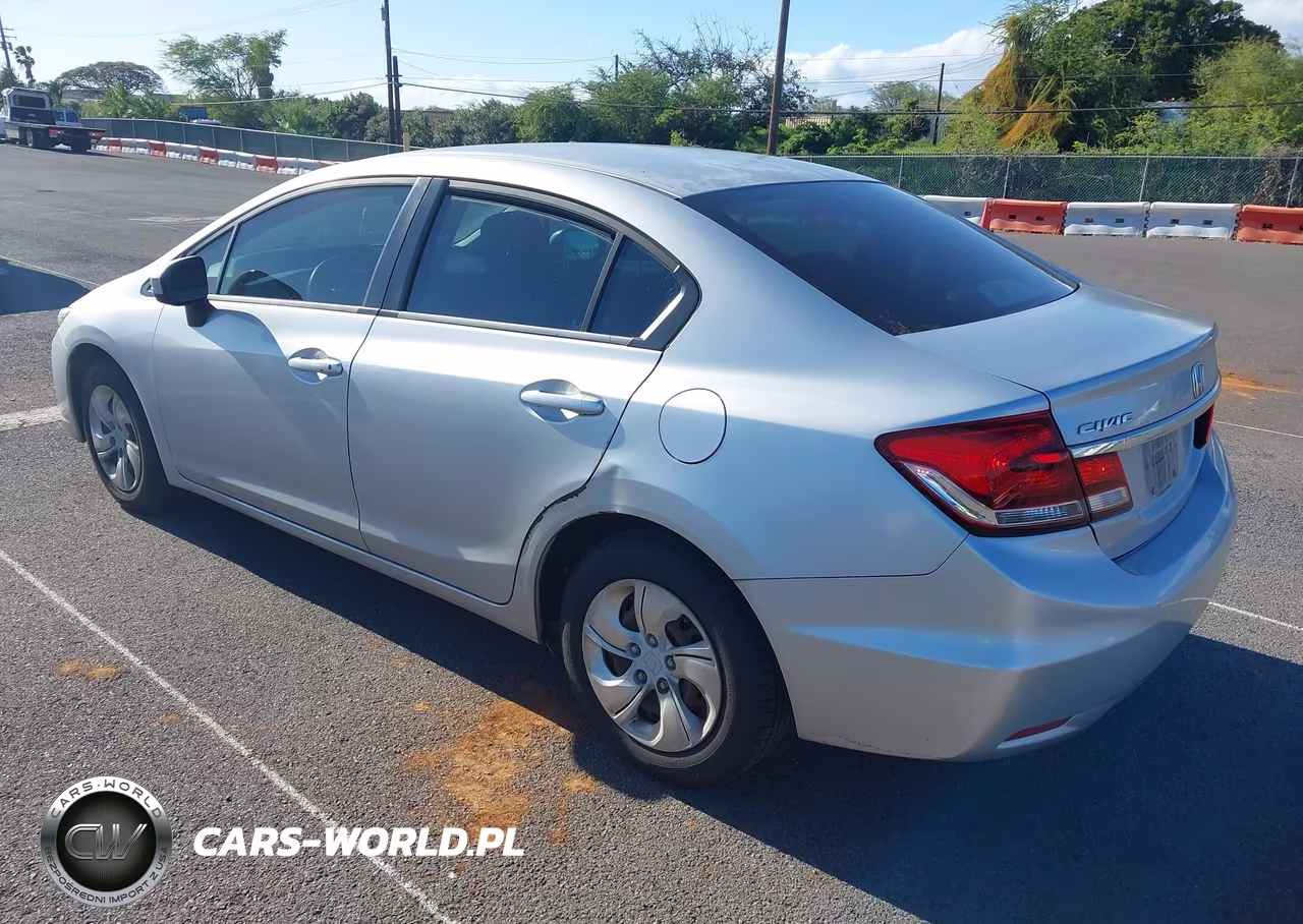 2014 Honda Civic Lx VIN:2HGFB2F5XEH524568 - 3