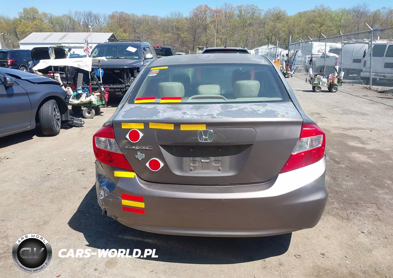2012 Honda Civic Lx VIN:2HGFB2F56CH561047 - 16