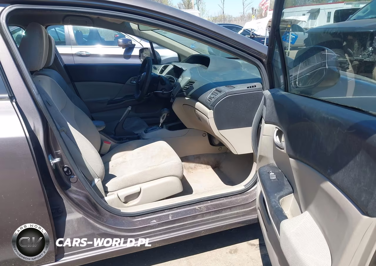2012 Honda Civic Lx VIN:2HGFB2F56CH561047 - 5