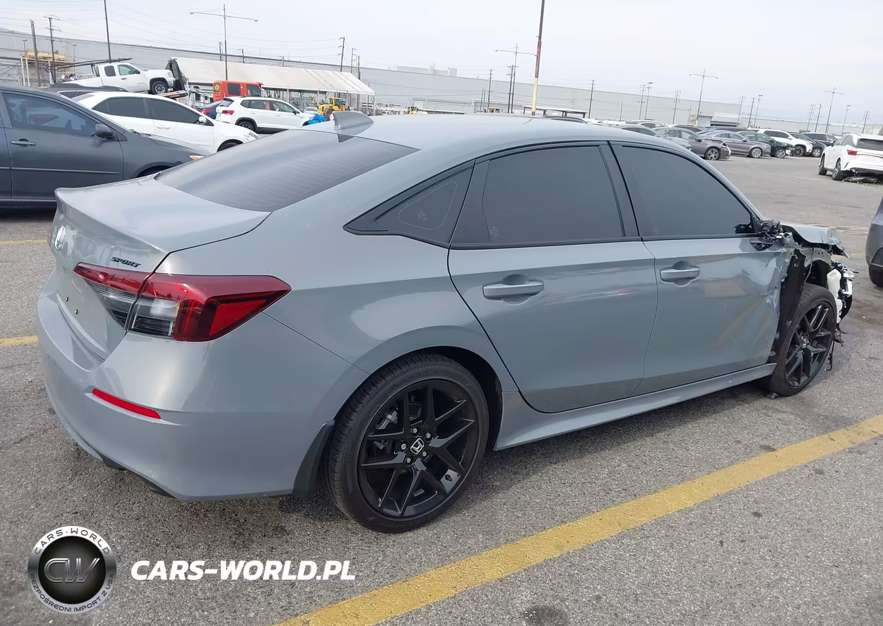 2026 Honda Civic Sport VIN:2HGFE2F54TH505213 - 4