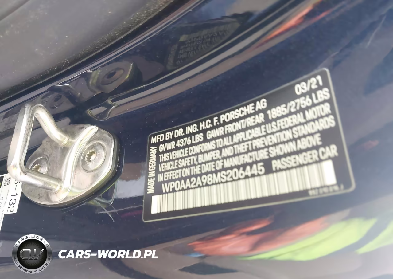 2021 Porsche 911 Carrera-Carrera 4 VIN:WP0AA2A98MS206445 - 9