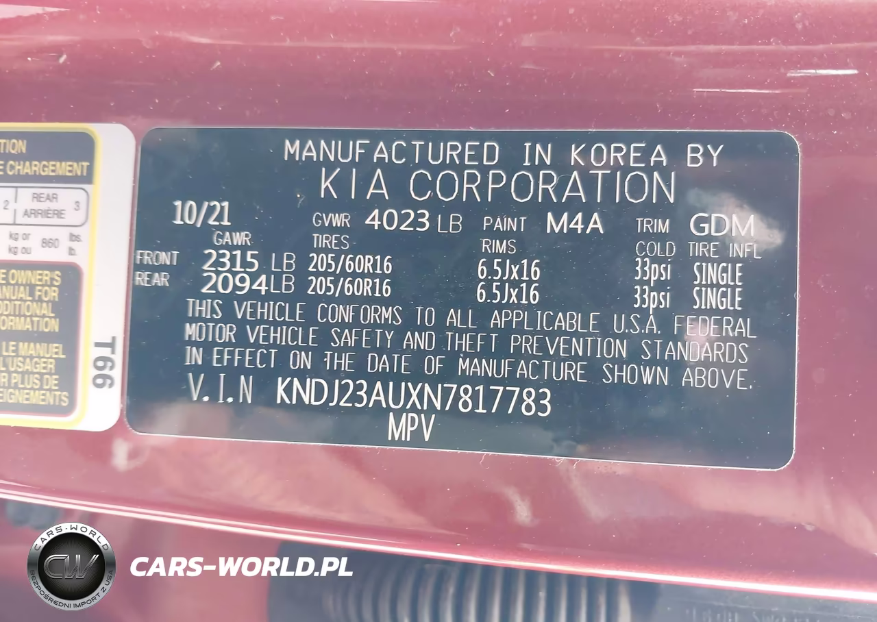 2022 Kia Soul S VIN:KNDJ23AUXN7817783 - 9