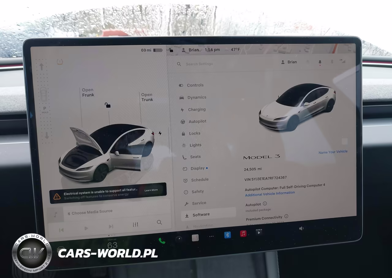 2024 Tesla Model 3 Long Range Dual Motor All-Wheel Drive-Rear-Wheel Drive VIN:5YJ3E1EA7RF724367 - 7