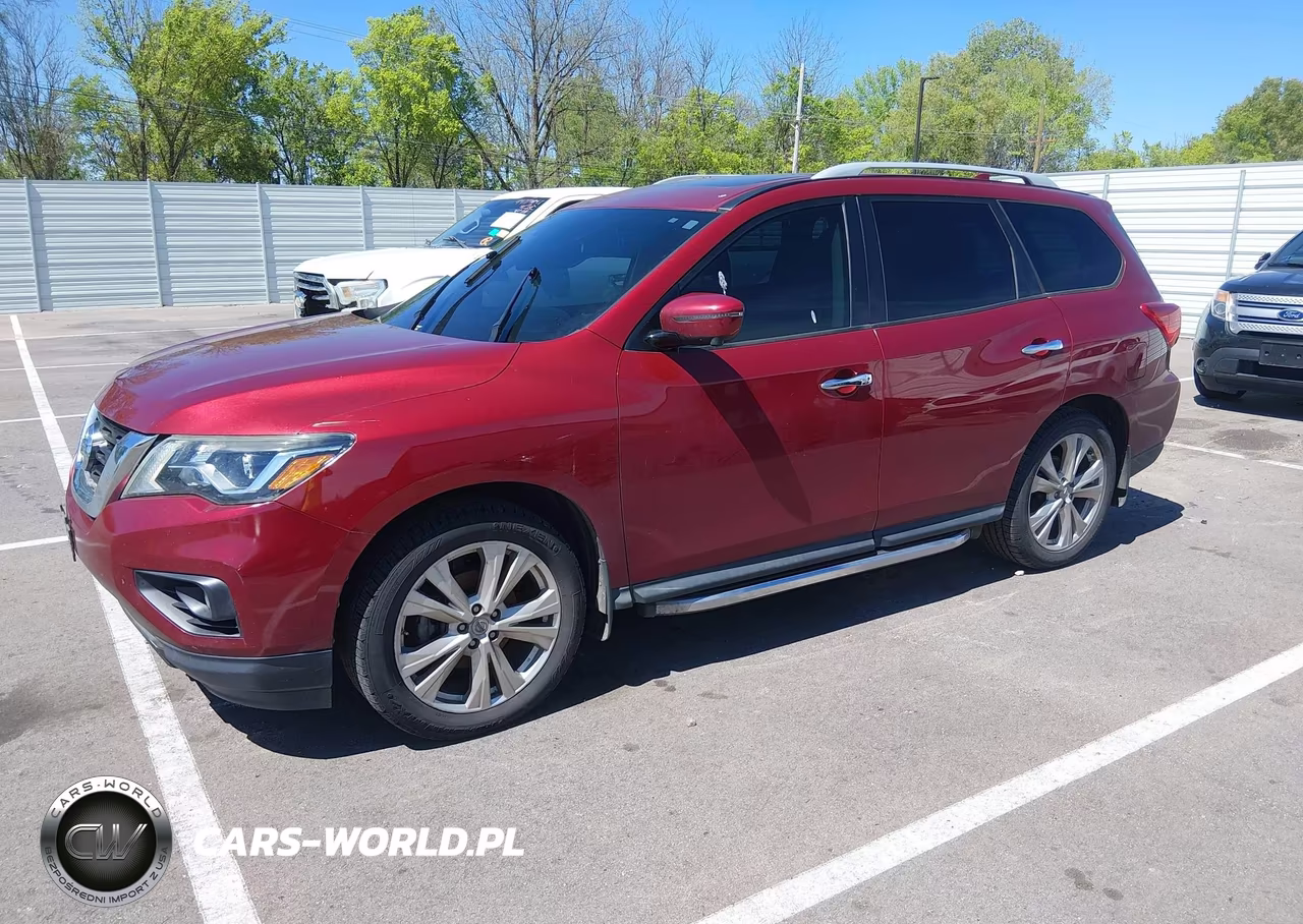 2019 Nissan Pathfinder Sl VIN:5N1DR2MN2KC581152 - 2