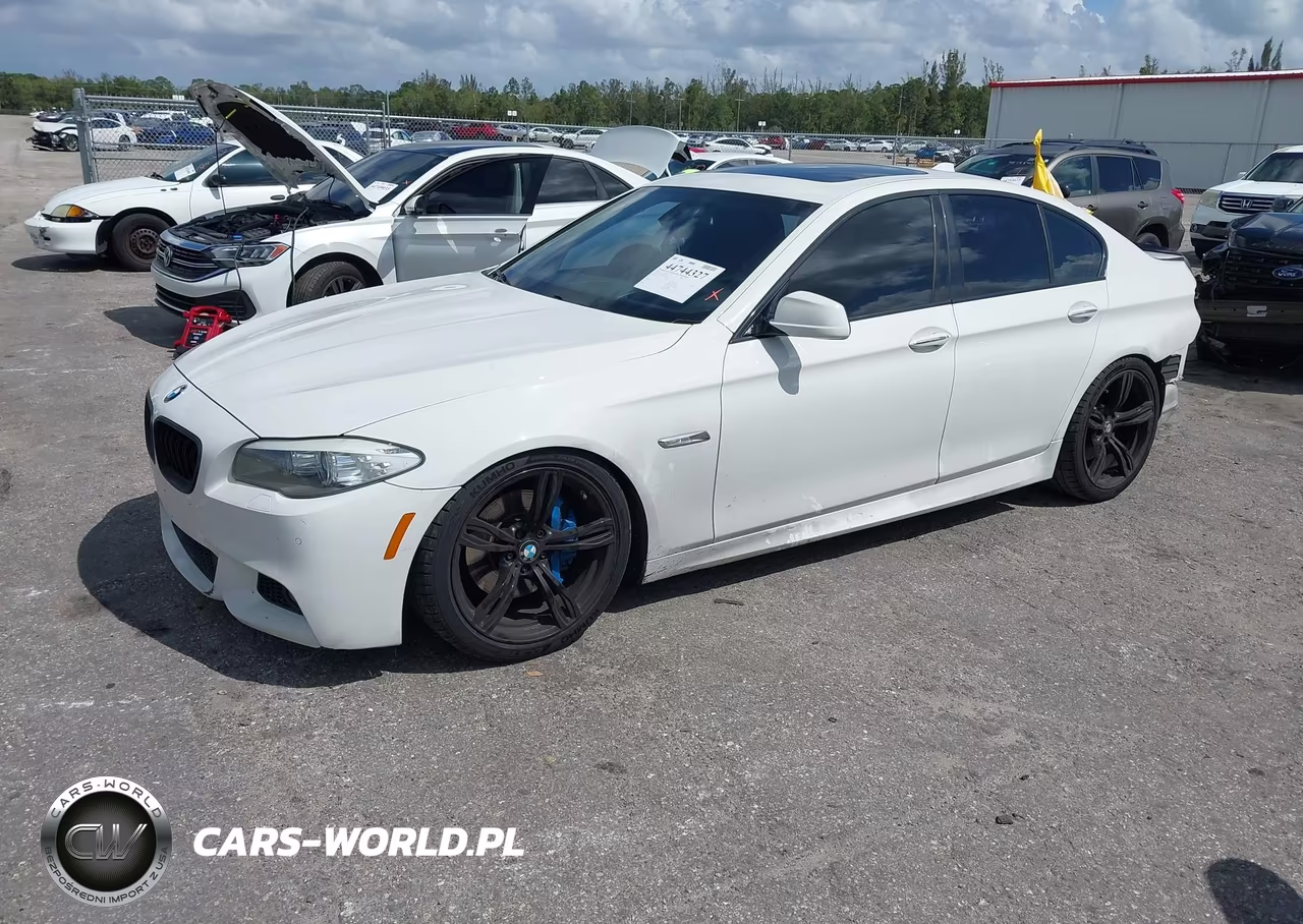 2012 BMW 550I VIN:WBAFR9C58CDV59317 - 2