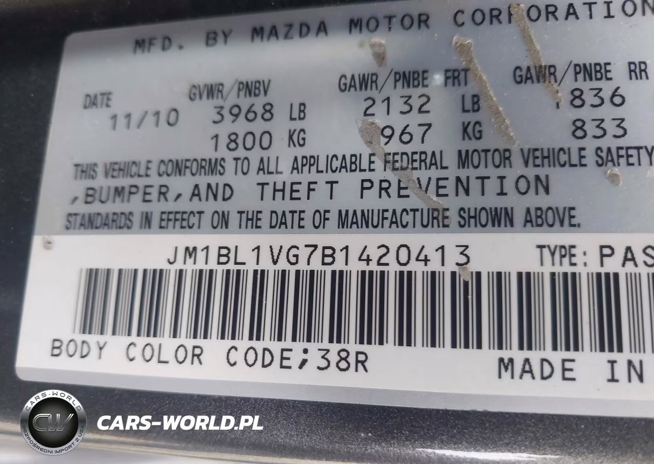2011 Mazda Mazda3 I Touring VIN:JM1BL1VG7B1420413 - 9