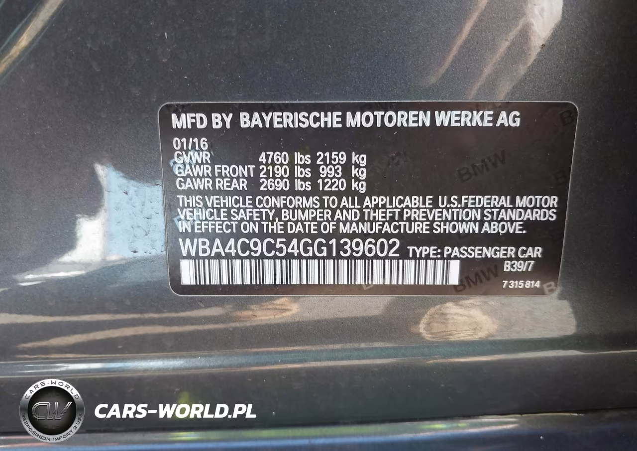 2016 BMW 428I Gran Coupe xDrive VIN:WBA4C9C54GG139602 - 9