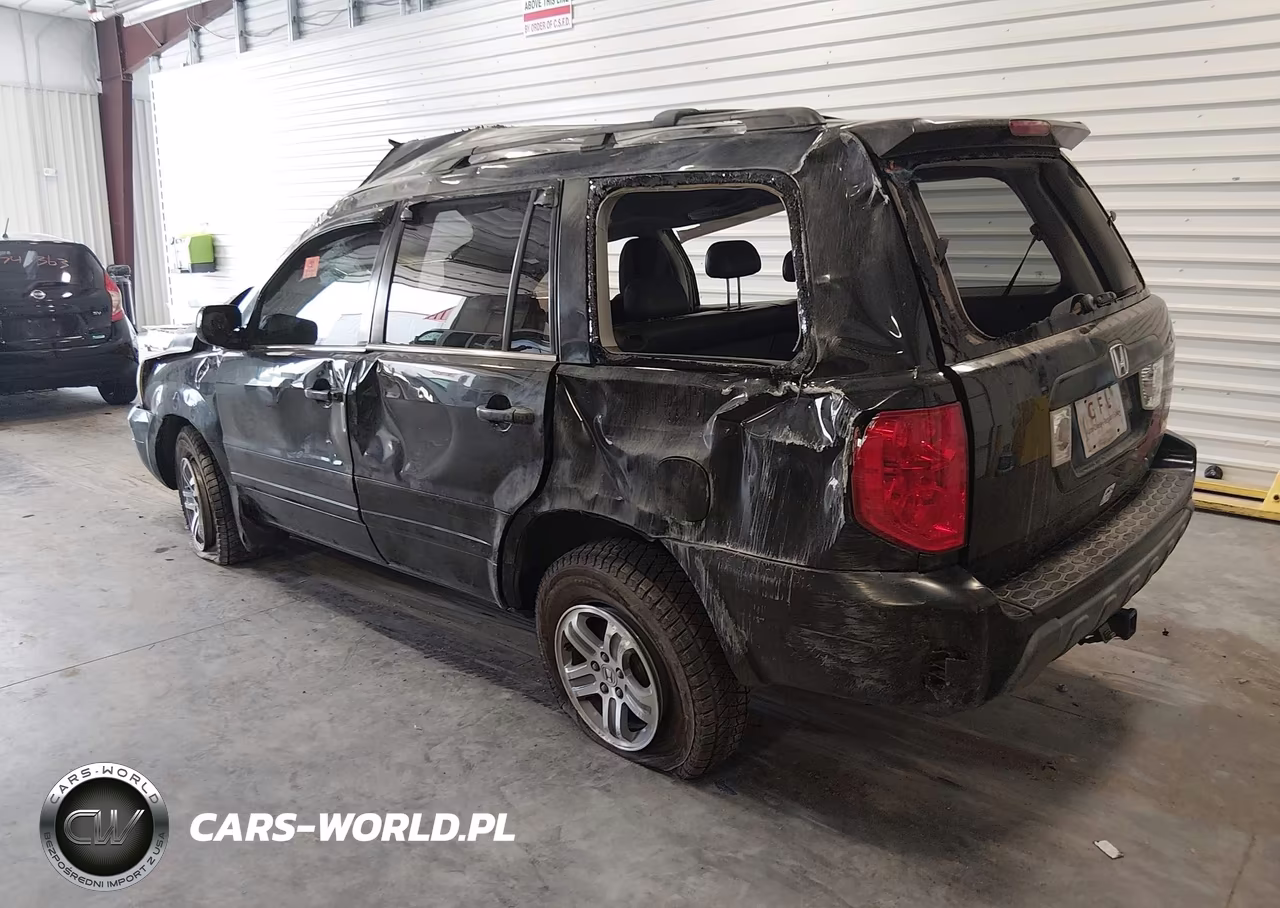2003 Honda Pilot Ex-L VIN:2HKYF18693H609949 - 3