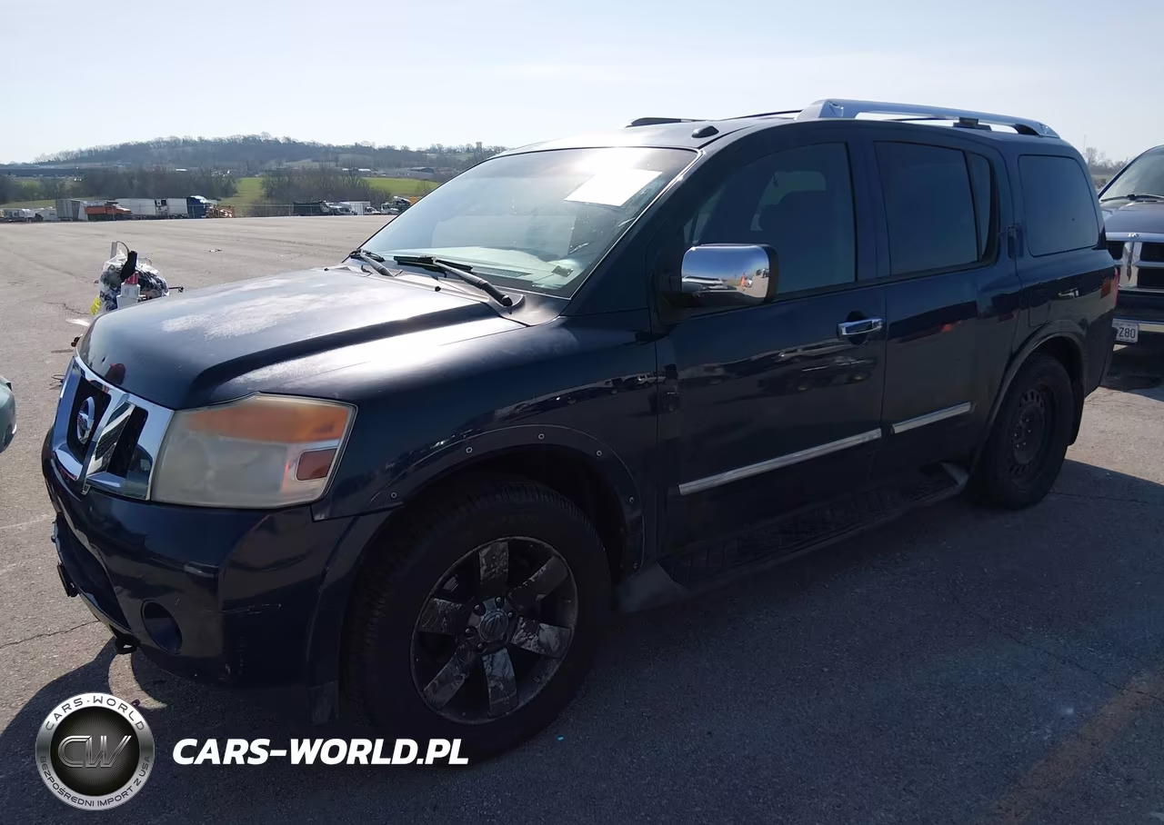 2010 Nissan Armada Titanium VIN:5N1BA0NDXAN600123 - 2