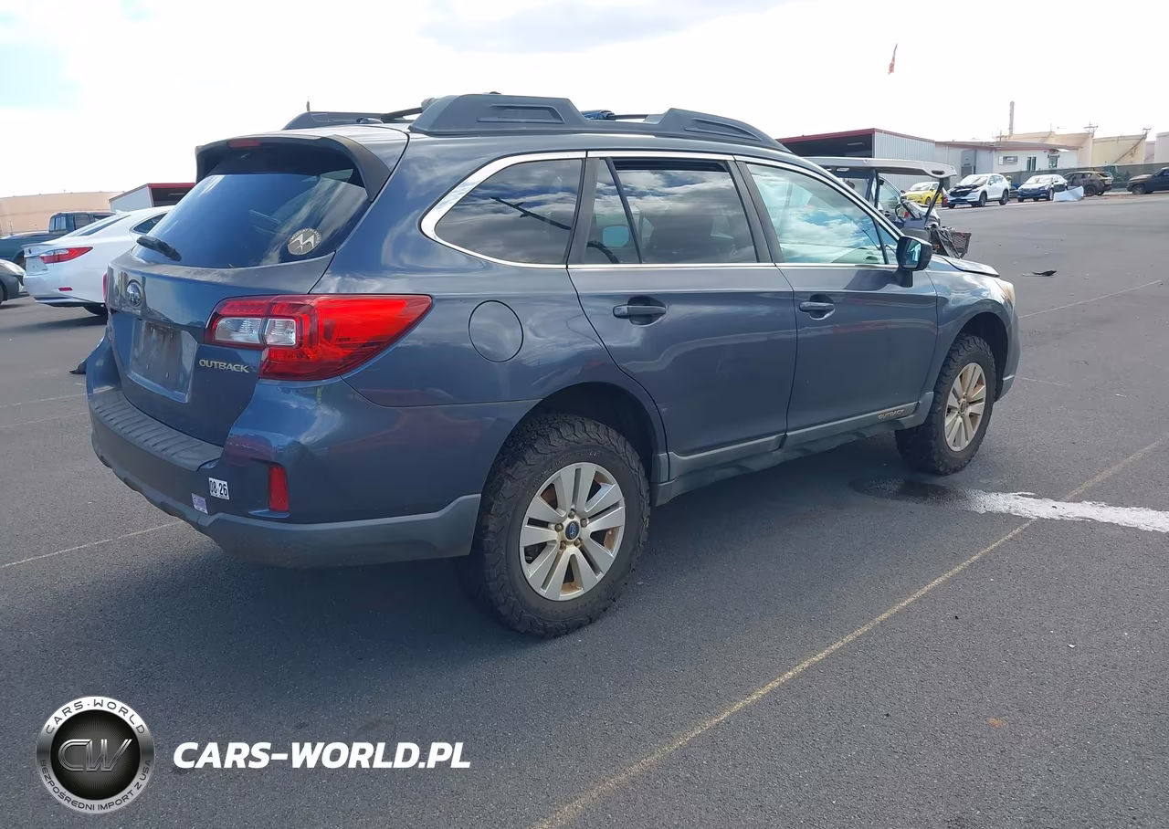 2015 Subaru Outback 2.5I Premium VIN:4S4BSBDC9F3201157 - 4