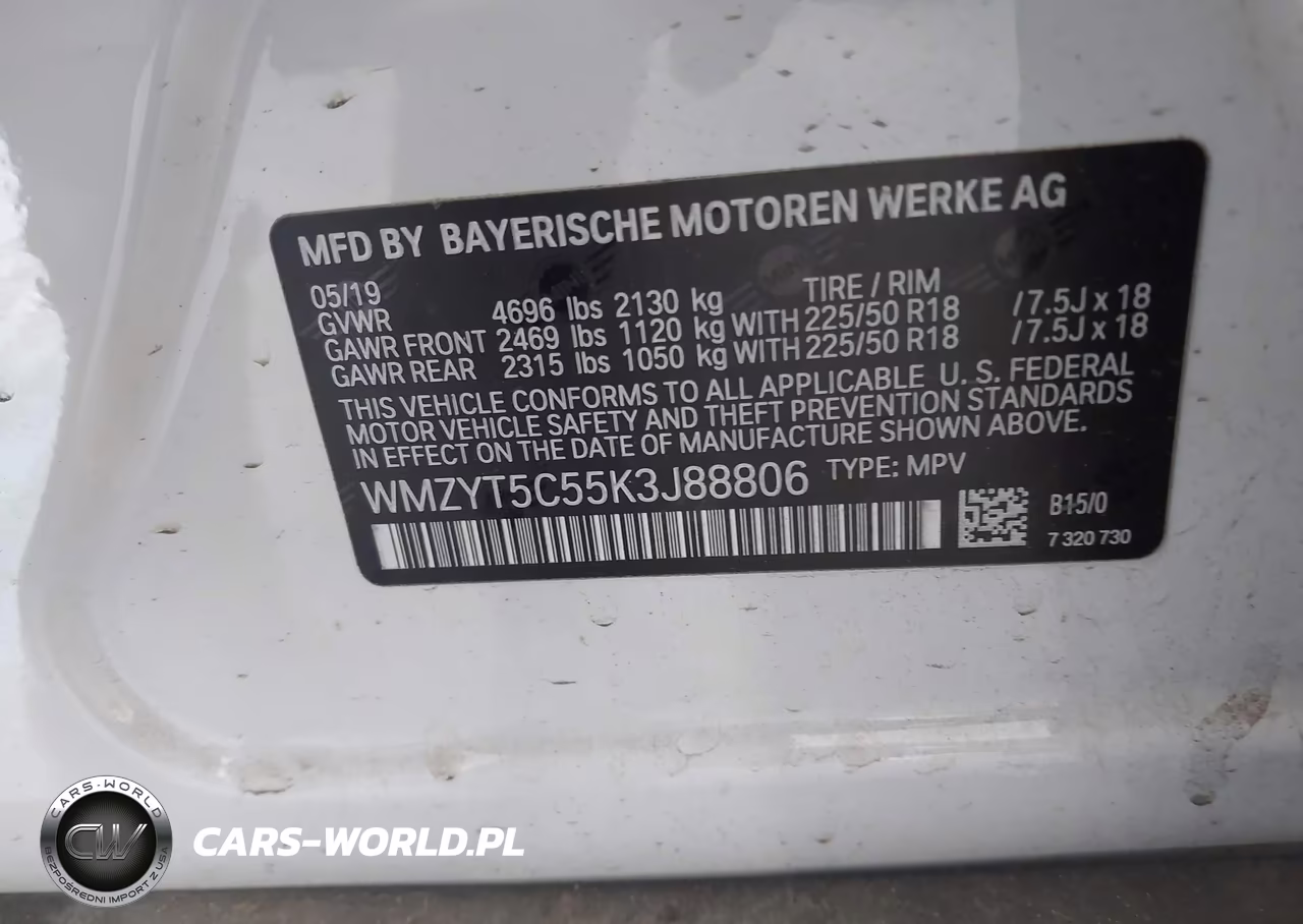 2019 Mini Countryman Cooper S VIN:WMZYT5C55K3J88806 - 9