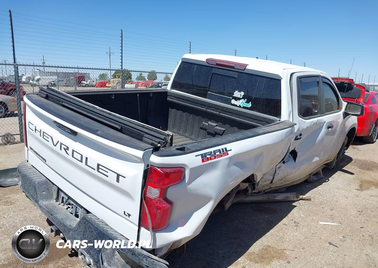 2022 Chevrolet Silverado 1500 4Wd Short Bed Lt Trail Boss VIN:3GCUDFED0NG645240 - 4