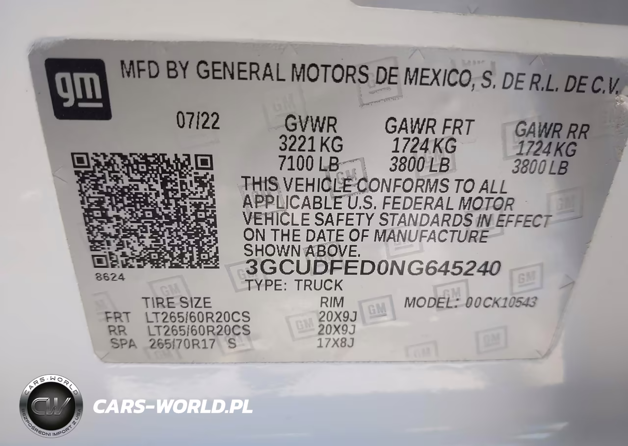 2022 Chevrolet Silverado 1500 4Wd Short Bed Lt Trail Boss VIN:3GCUDFED0NG645240 - 9