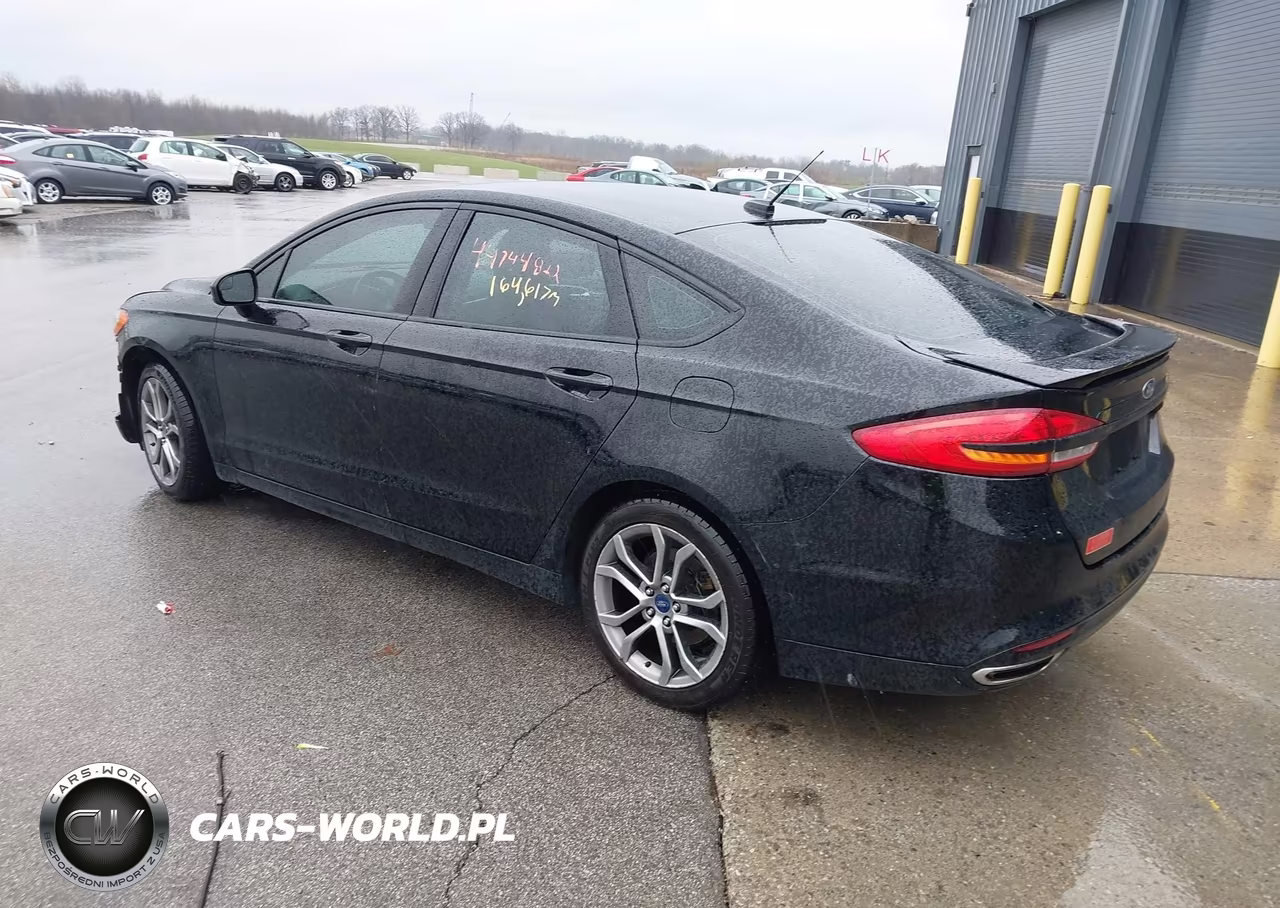 2017 Ford Fusion Se VIN:3FA6P0T94HR145284 - 3