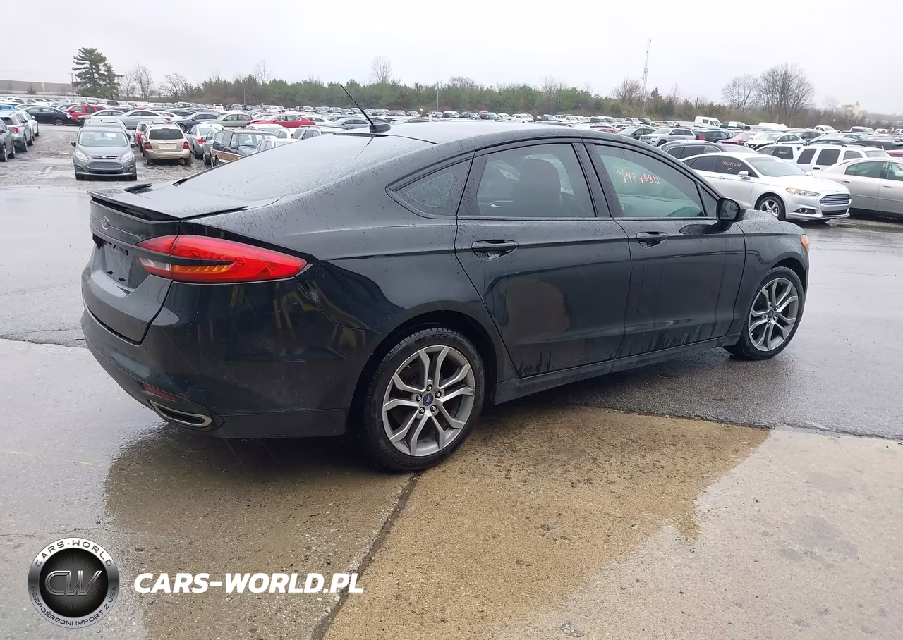 2017 Ford Fusion Se VIN:3FA6P0T94HR145284 - 4