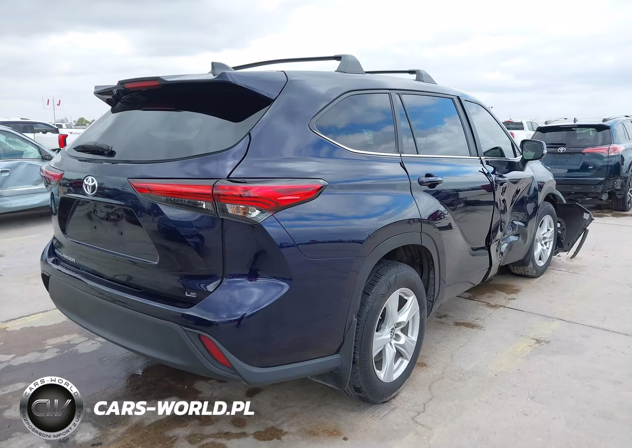 2023 Toyota Highlander Le VIN:5TDKDRAH8PS010739 - 4