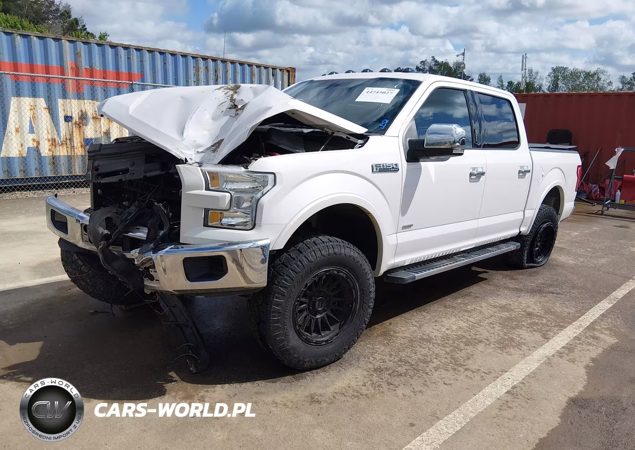 2015 FORD F-150 LARIAT VIN:1FTEW1CG7FKF16050 - 2