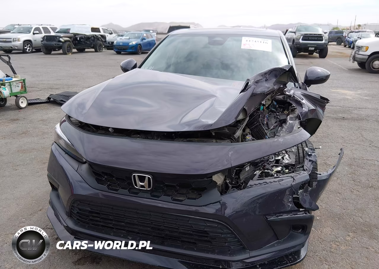 2022 Honda Civic Ex-L VIN:19XFL1H71NE018580 - 12