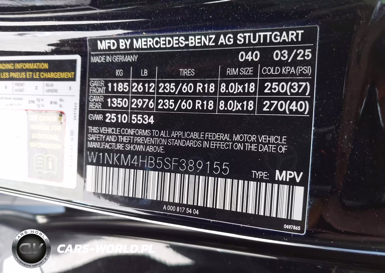 2025 Mercedes-Benz Glc 300 4Matic Suv VIN:W1NKM4HB5SF389155 - 9
