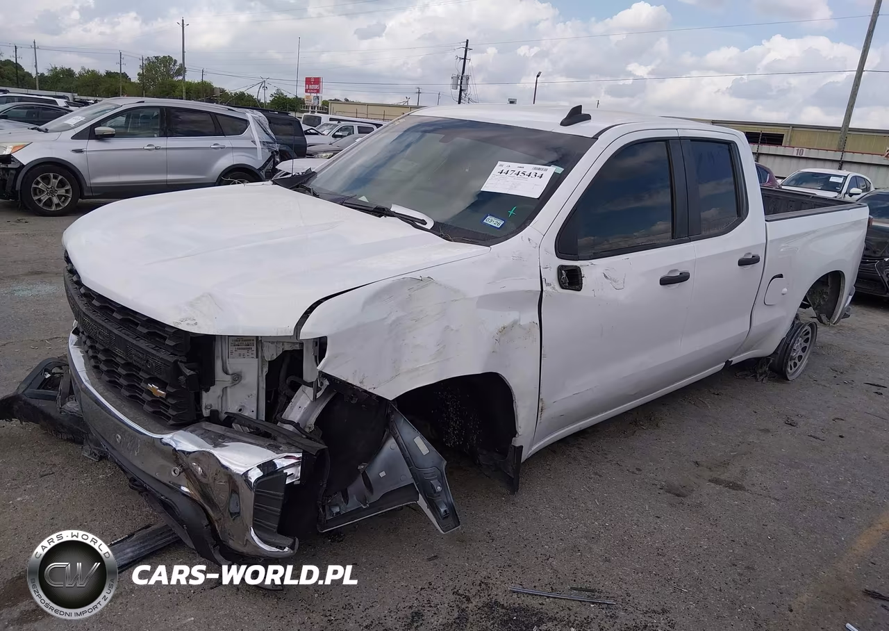2020 Chevrolet Silverado 1500 2Wd Standard Bed Wt VIN:1GCRWAEH2LZ335240 - 2