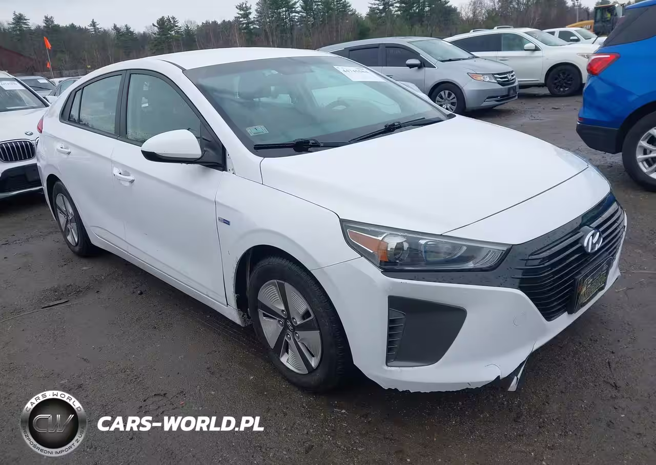 2018 Hyundai Ioniq Hybrid Blue
