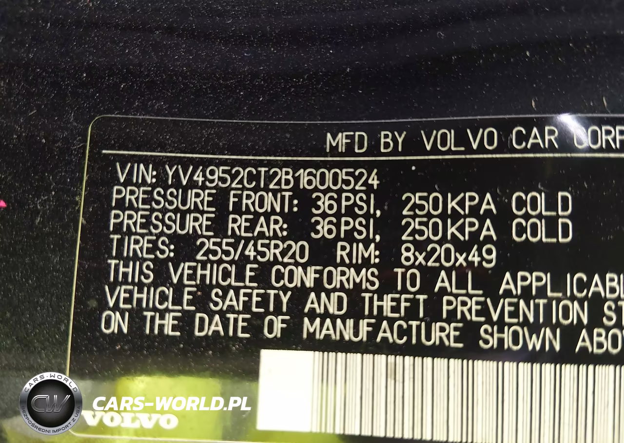 2011 Volvo Xc90 3.2 R-Design VIN:YV4952CT2B1600524 - 9