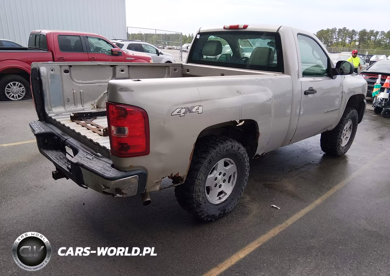 2007 Chevrolet Silverado 1500 Work Truck VIN:1GCEK14C87Z601575 - 4