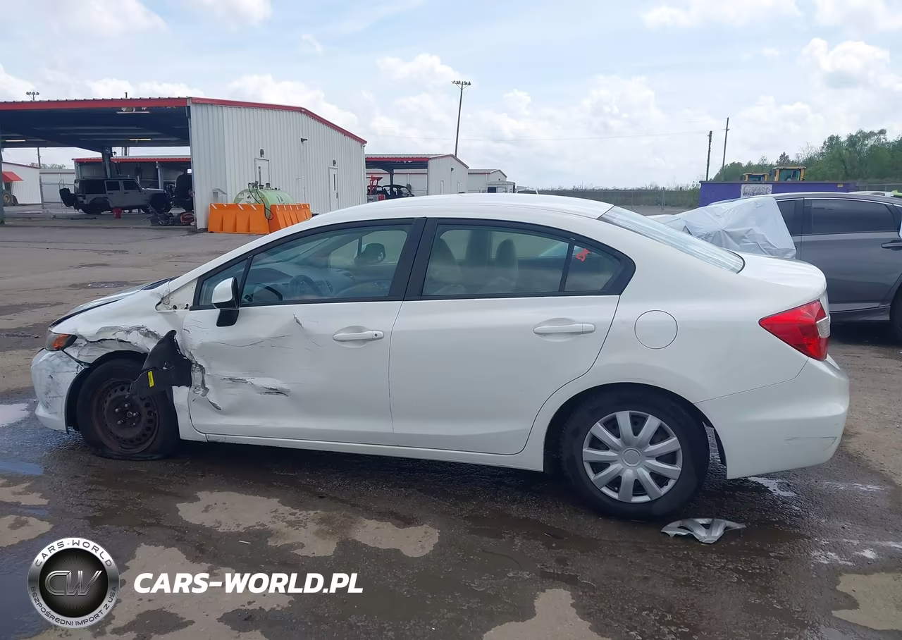 2012 Honda Civic Lx VIN:2HGFB2F59CH563729 - 14