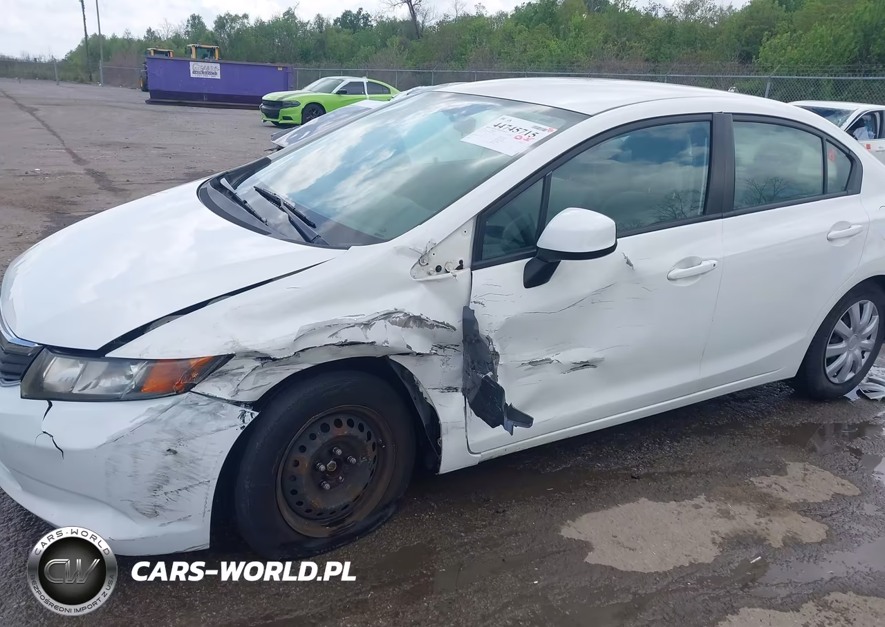 2012 Honda Civic Lx VIN:2HGFB2F59CH563729 - 6