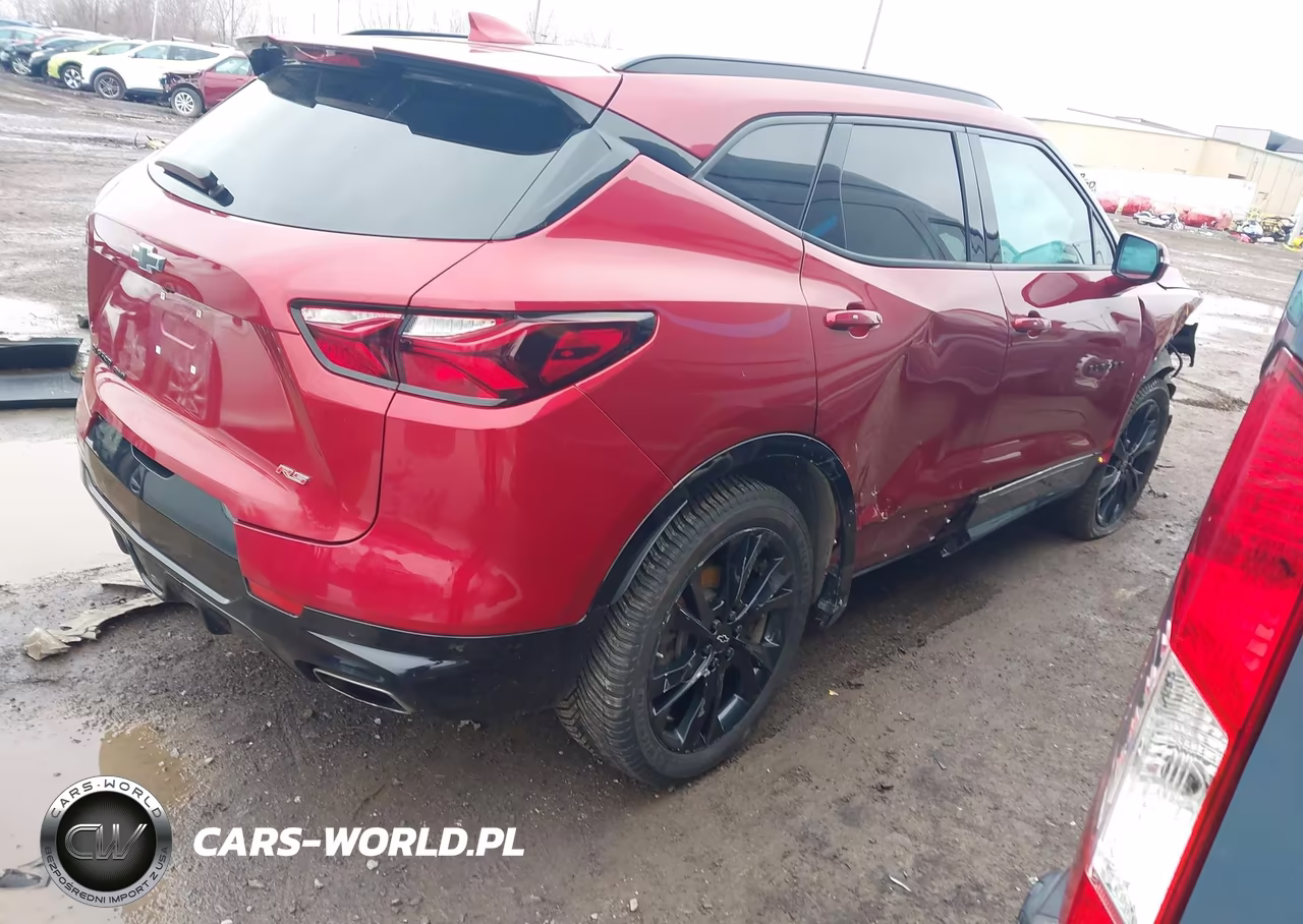 2022 Chevrolet Blazer Awd Rs VIN:3GNKBKRS5NS163401 - 4