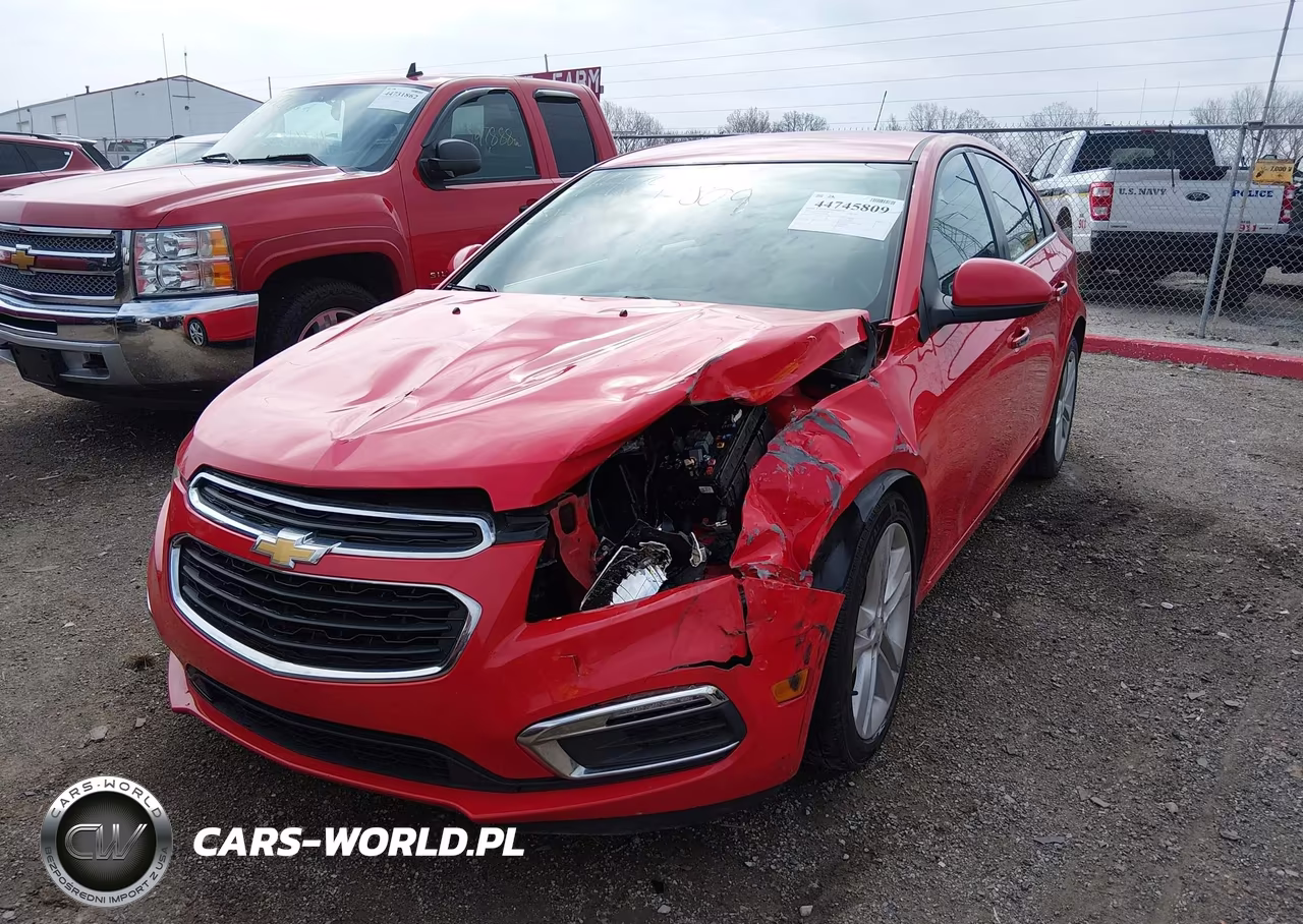 2015 Chevrolet Cruze Ltz VIN:1G1PG5SB5F7167565 - 2