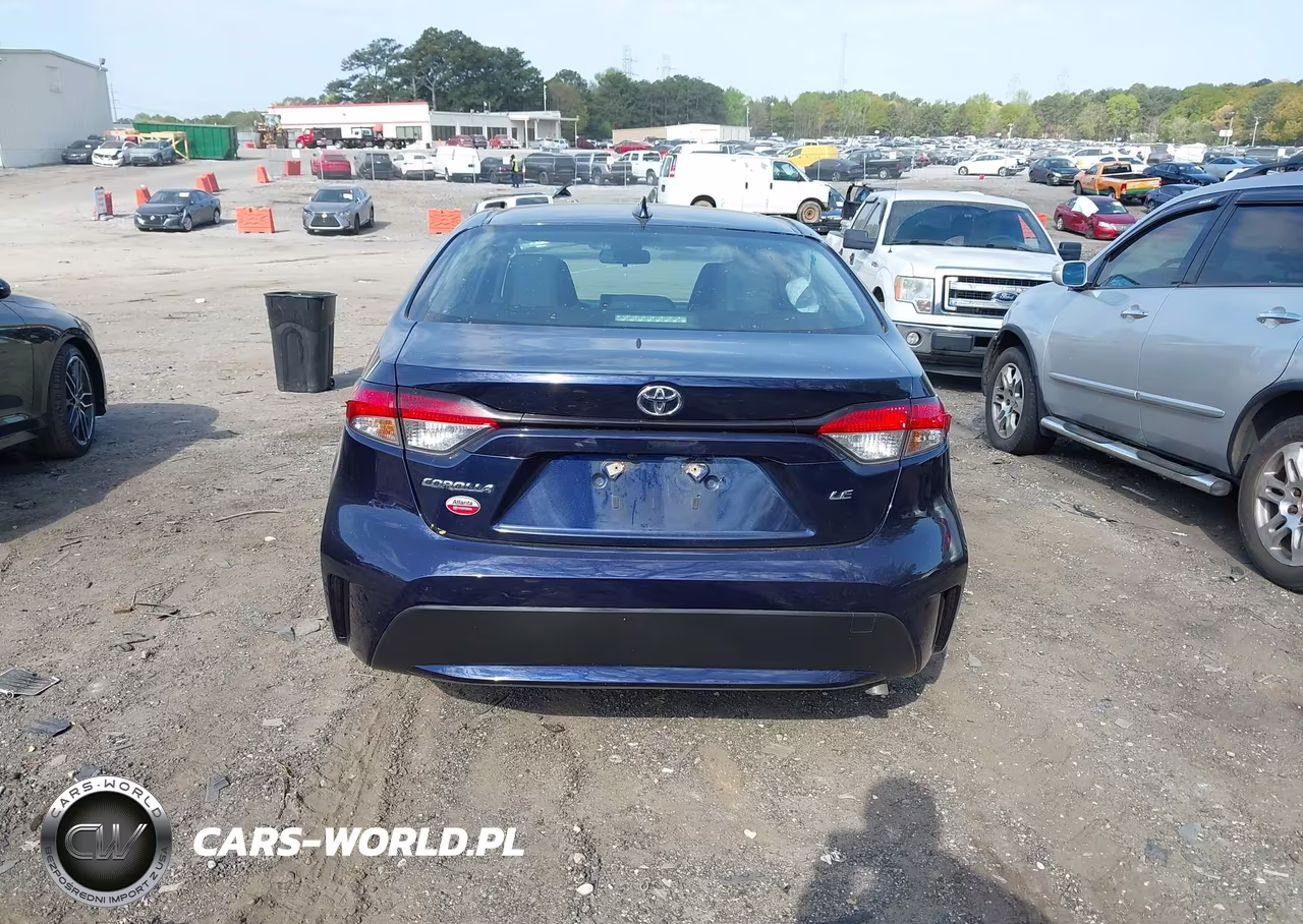 2022 Toyota Corolla Le VIN:5YFEPMAE1NP325496 - 17