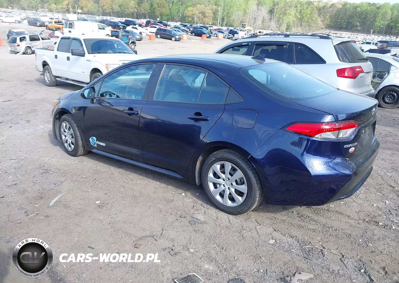 2022 Toyota Corolla Le VIN:5YFEPMAE1NP325496 - 3