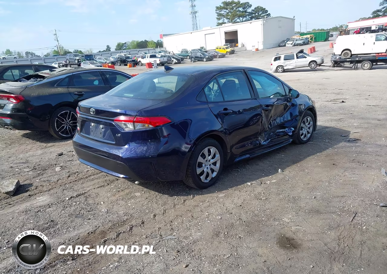 2022 Toyota Corolla Le VIN:5YFEPMAE1NP325496 - 4