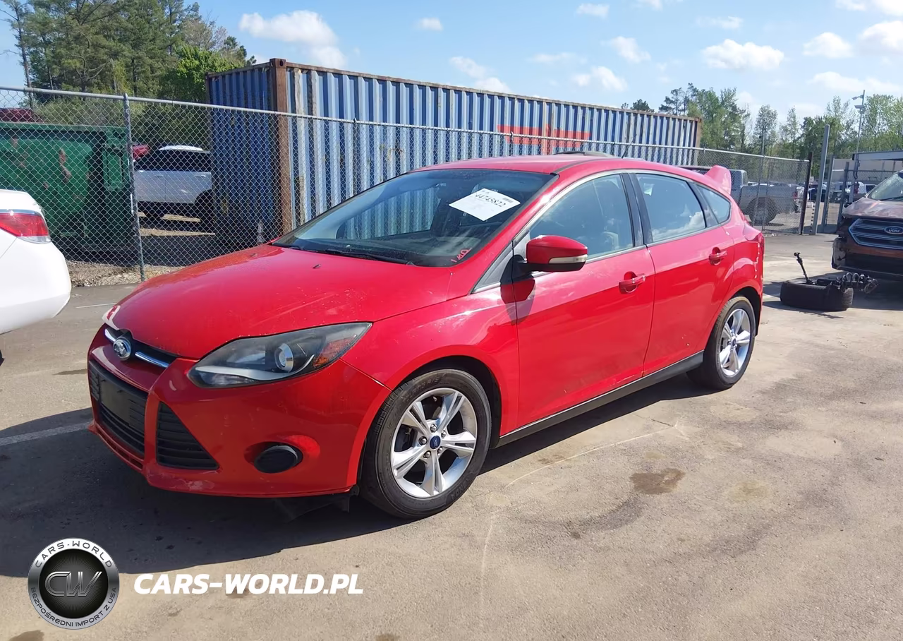 2014 Ford Focus Se VIN:1FADP3K20EL334540 - 2