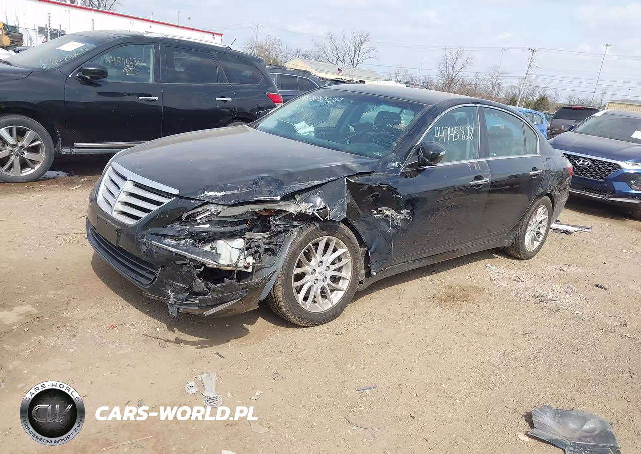 2010 Hyundai Genesis 3.8 VIN:KMHGC4DE1AU100133 - 2