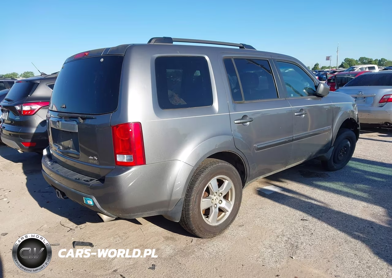 2009 Honda Pilot Ex VIN:5FNYF48429B014089 - 4