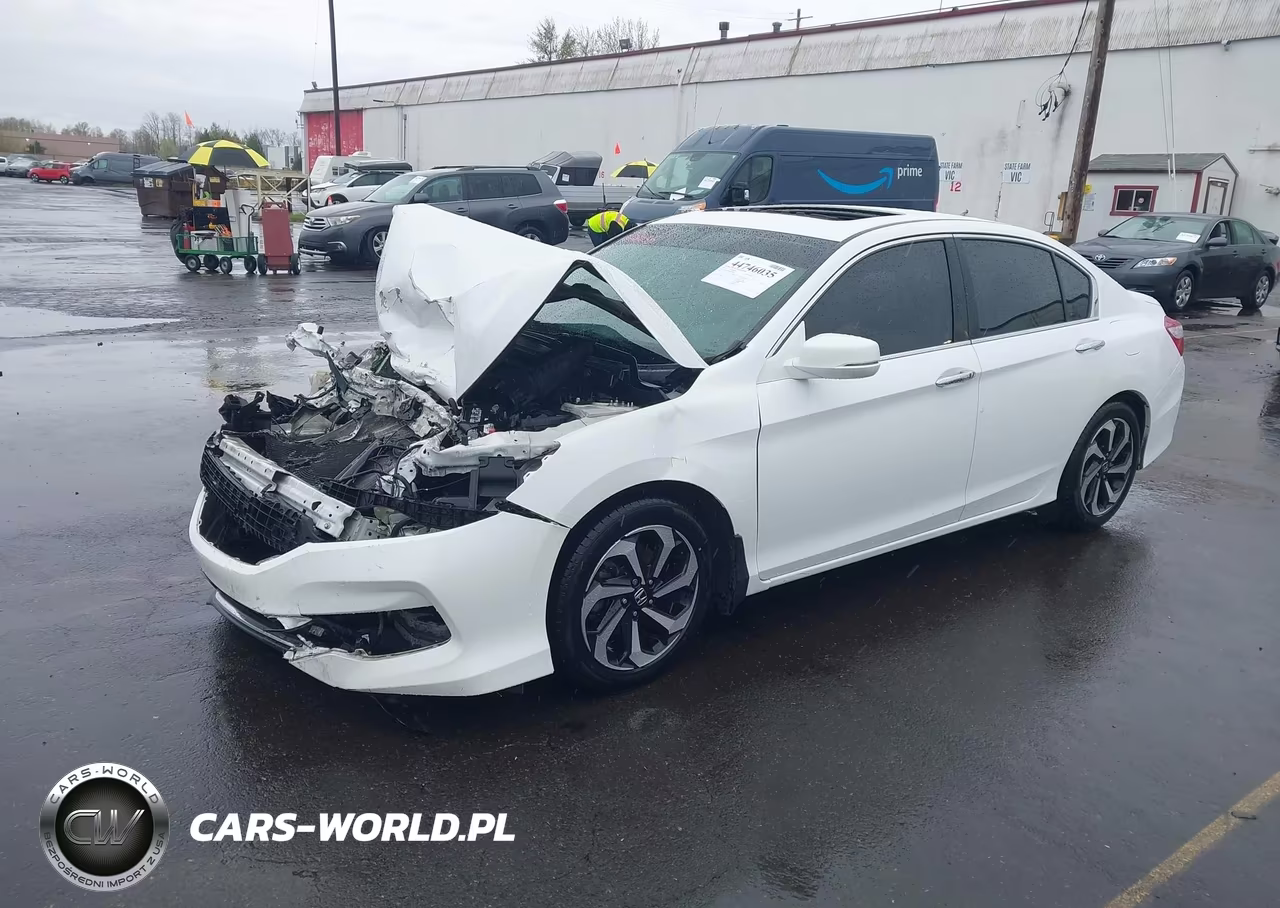 2016 Honda Accord Ex-L VIN:1HGCR2F84GA090545 - 2